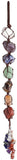 Top Plaza 7 Chakra Gemstones Reiki Healing Crystals Hanging Ornament Home Indoor Decoration for Good Luck,Yoga Meditation,Protection
