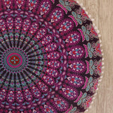 Hemsi-77 Floor Pillow Cover Decorative Mandala Pillow Sham Camel Indian Bohemian Ottoman Poufs Cover Pom Pom Pillow Cases Outdoor Cushion Cover